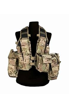 Amazon | MIL-TEC タクティカル コマンドベスト 12ポケット